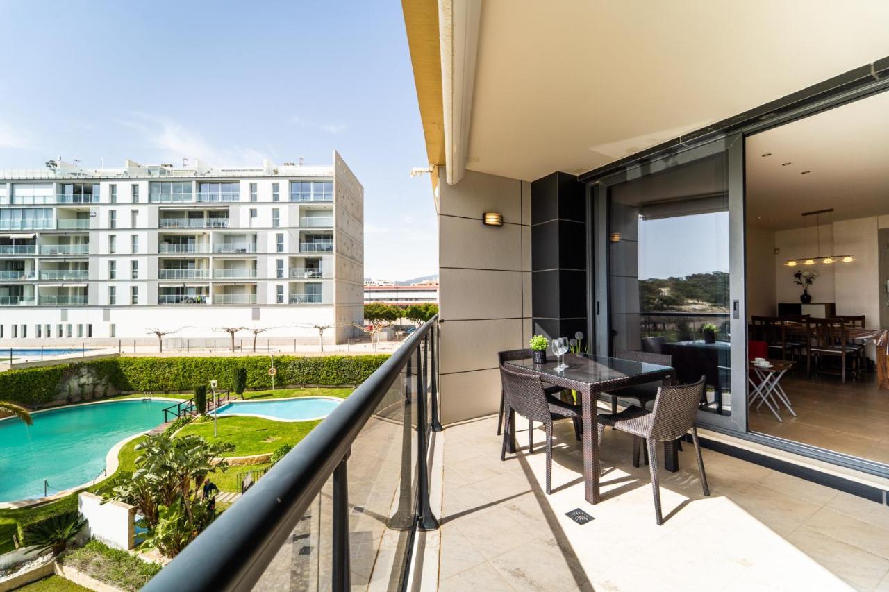 Primera Linea De Mar Con Piscina, Gimnasio Y Parking 2 Hab Y 2 Banos Villajoyosa Zewnętrze zdjęcie