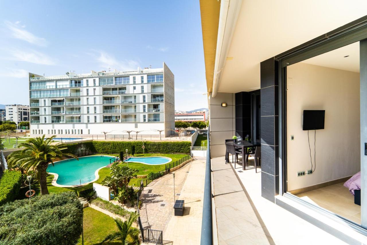 Primera Linea De Mar Con Piscina, Gimnasio Y Parking 2 Hab Y 2 Banos Villajoyosa Zewnętrze zdjęcie