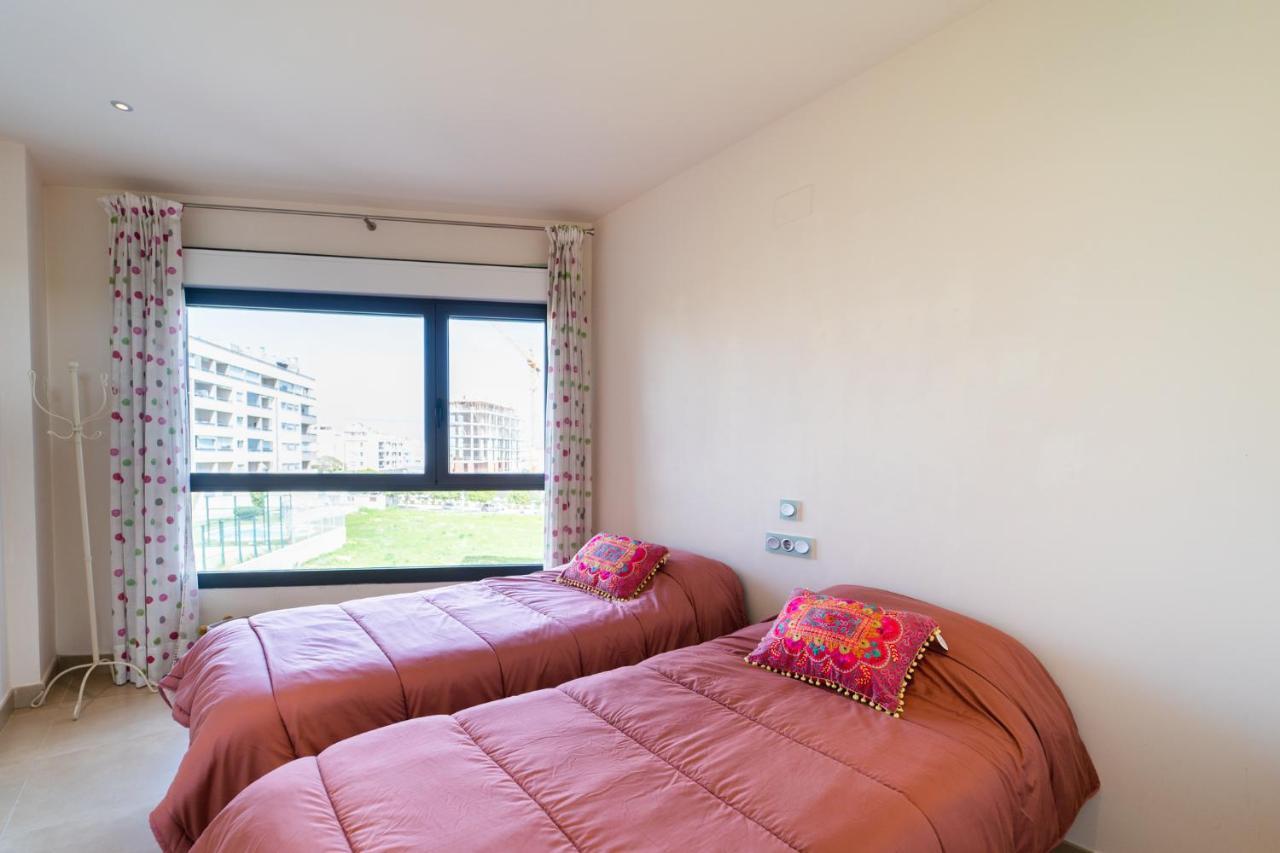 Primera Linea De Mar Con Piscina, Gimnasio Y Parking 2 Hab Y 2 Banos Villajoyosa Zewnętrze zdjęcie