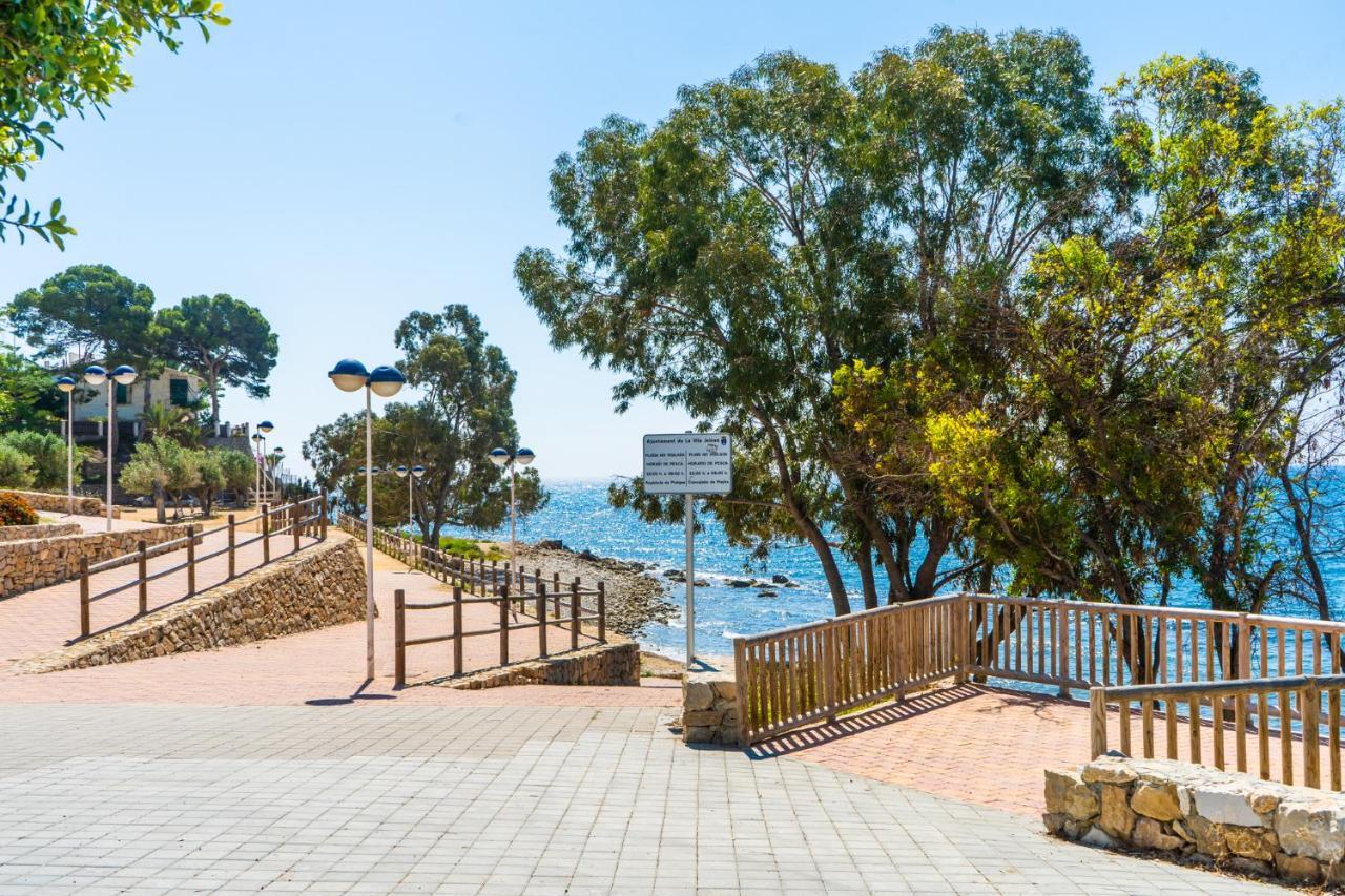 Primera Linea De Mar Con Piscina, Gimnasio Y Parking 2 Hab Y 2 Banos Villajoyosa Zewnętrze zdjęcie