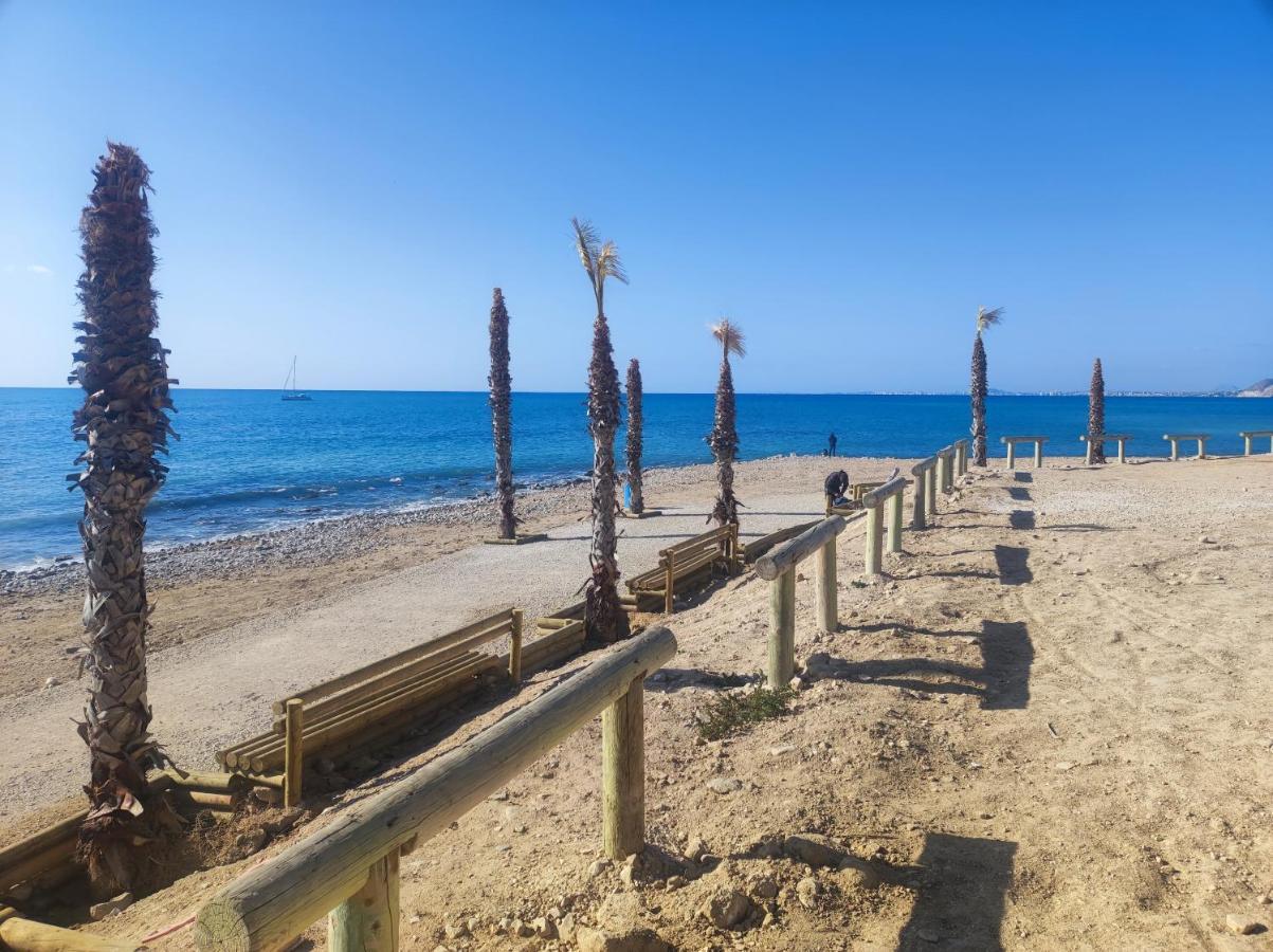 Primera Linea De Mar Con Piscina, Gimnasio Y Parking 2 Hab Y 2 Banos Villajoyosa Zewnętrze zdjęcie